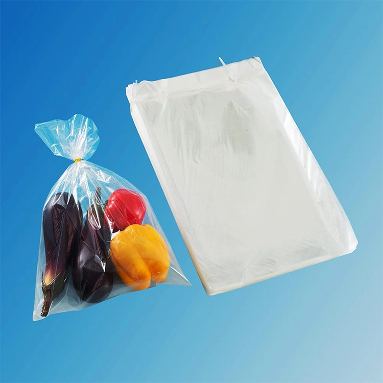 Clear Plastic Printed Logo Micro Perforated Cake Bread CPP Wicket Packaging Bag