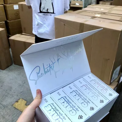 Branding Hot Cak 1gram Disposable Pod Vape Pen Box Packaging with Master Boxes