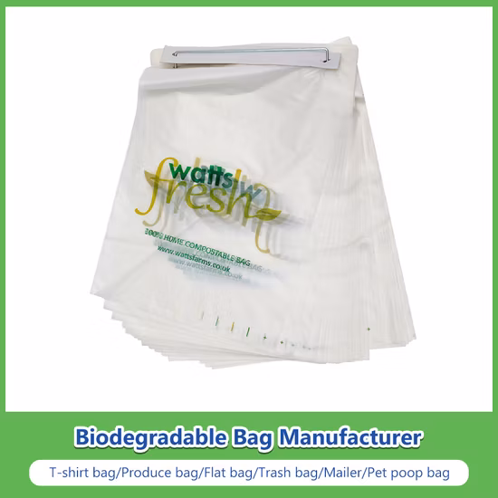 100% Biodegradable Wicket Bag for Bread Compostable T